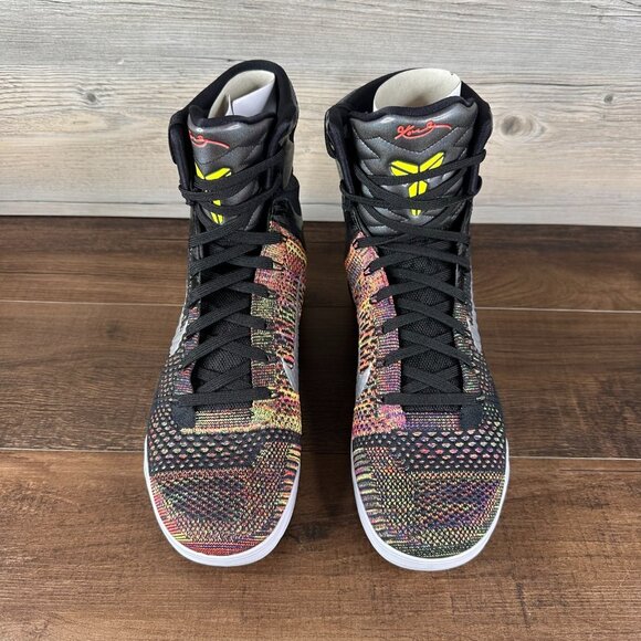 Nike Kobe 9 Elite Protro Masterpiece Mens Size 11 Black Silver Volt FZ7335 001 - Picture 4 of 9